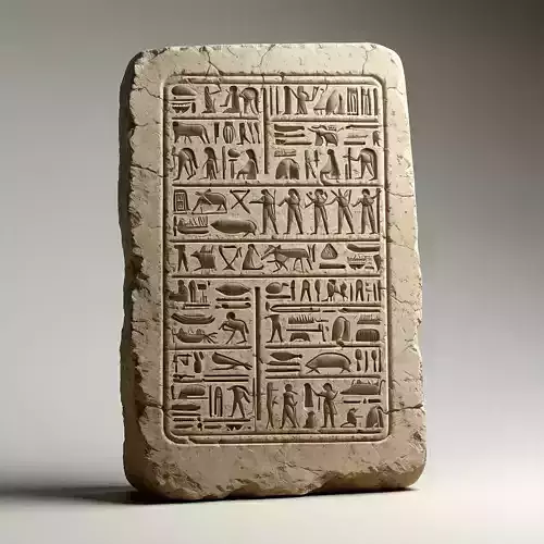 Ancient Egyptian Stone Tablet