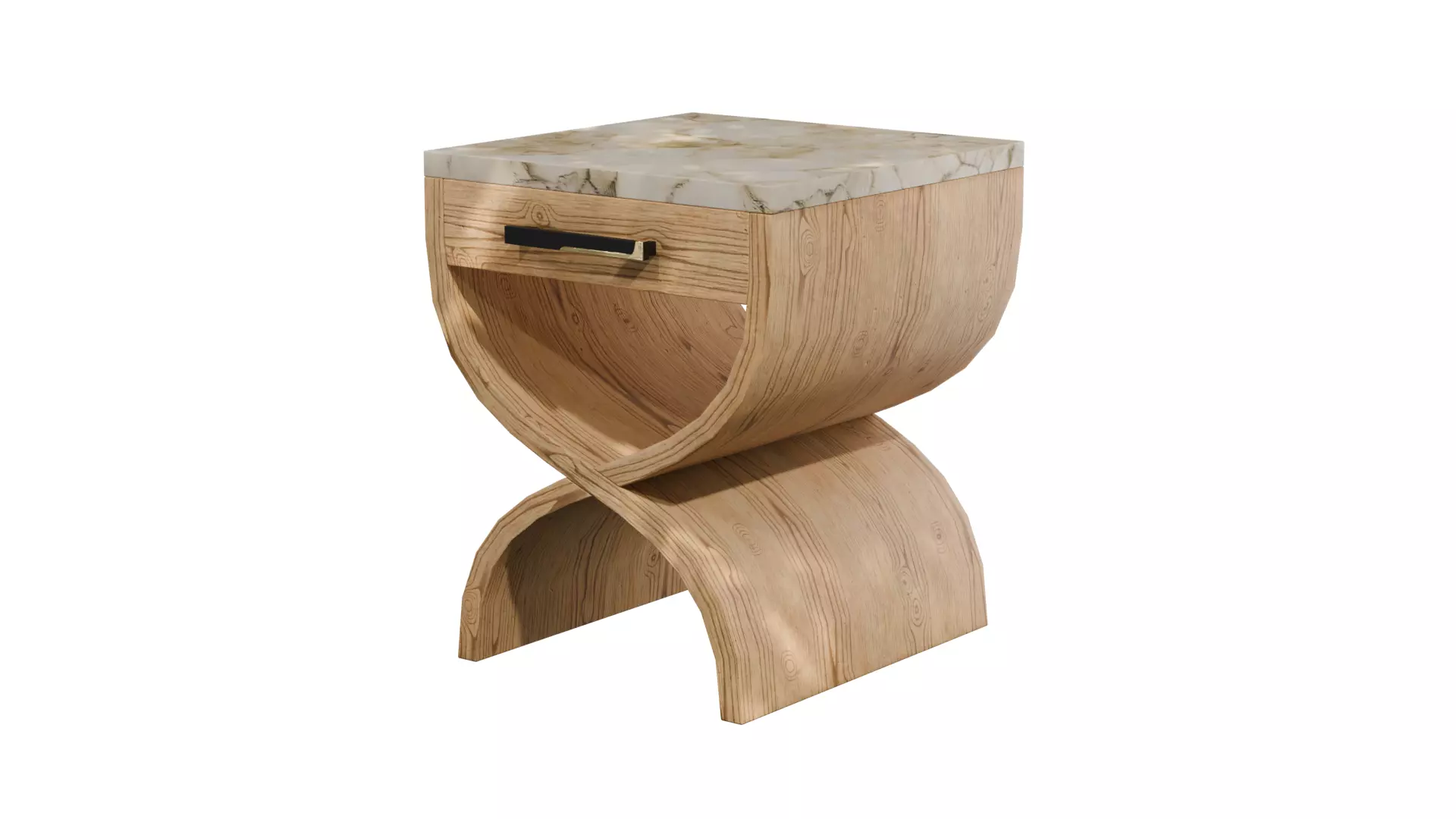 Side table 3D model_2