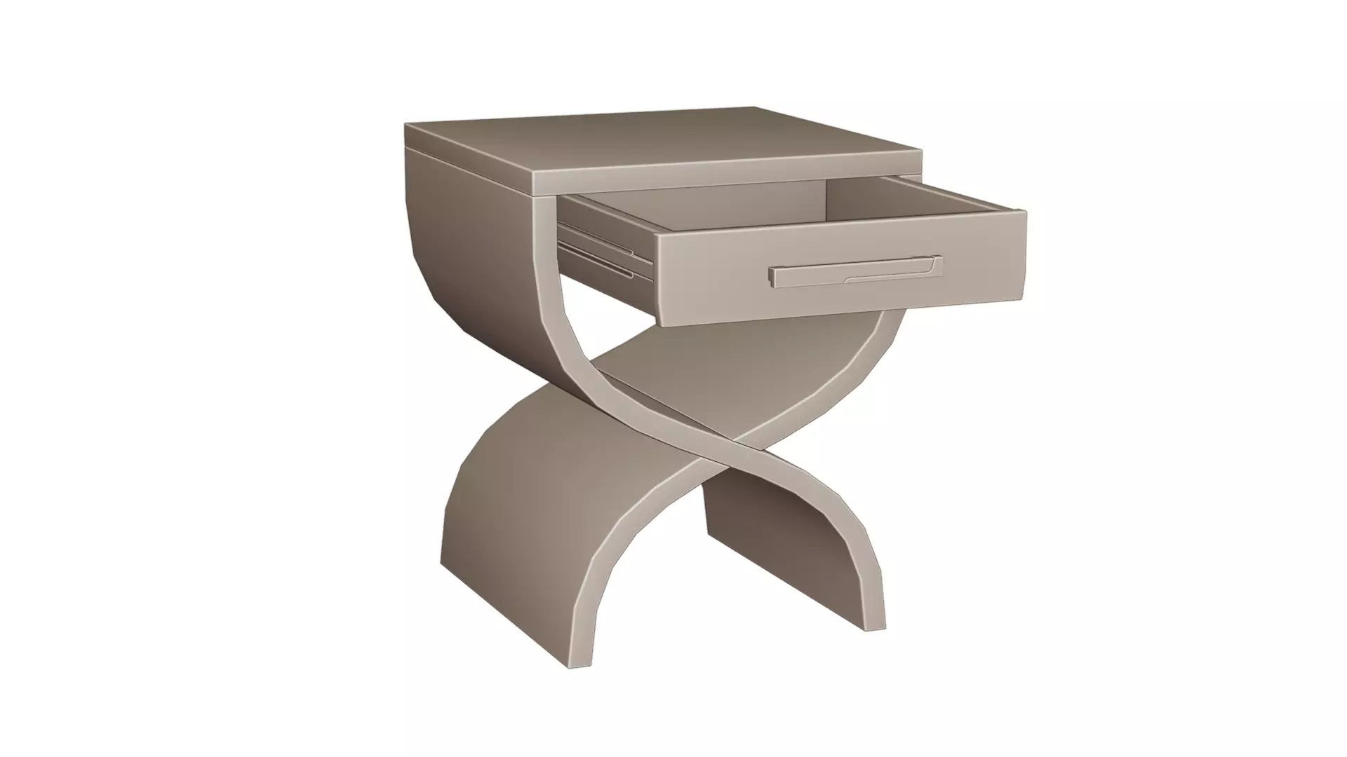 Side table 3D model_8
