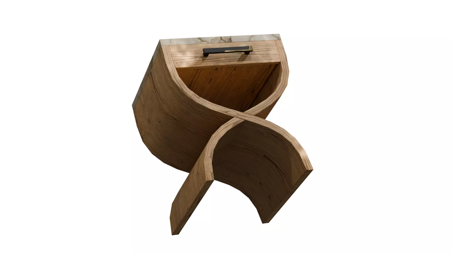 Side table 3D model_5