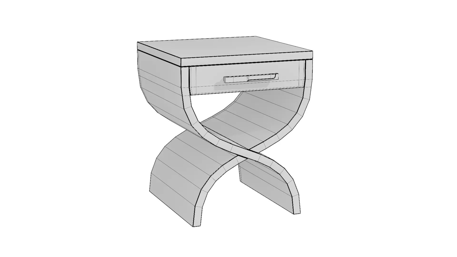 Side table 3D model_14