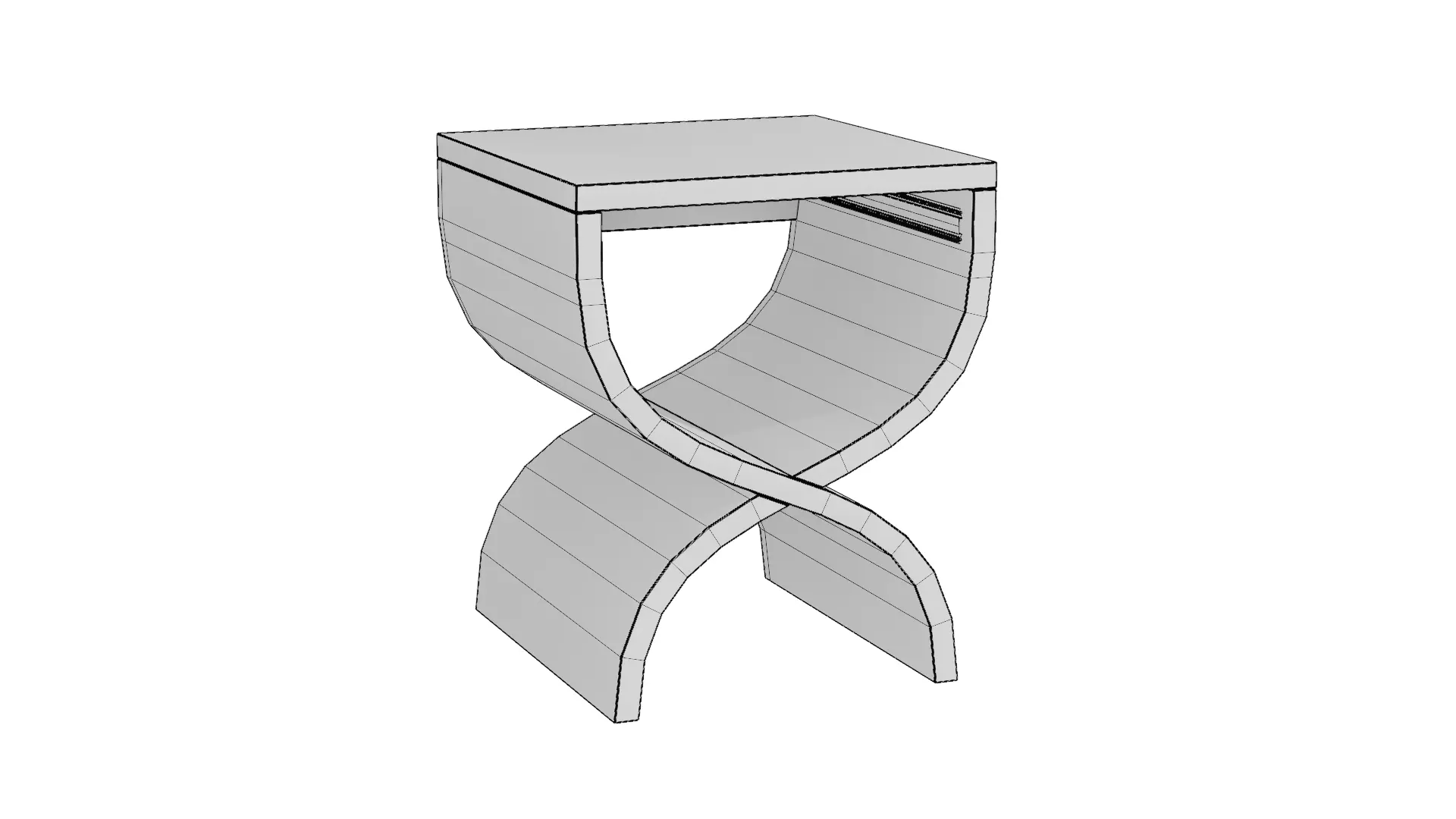 Side table 3D model_17