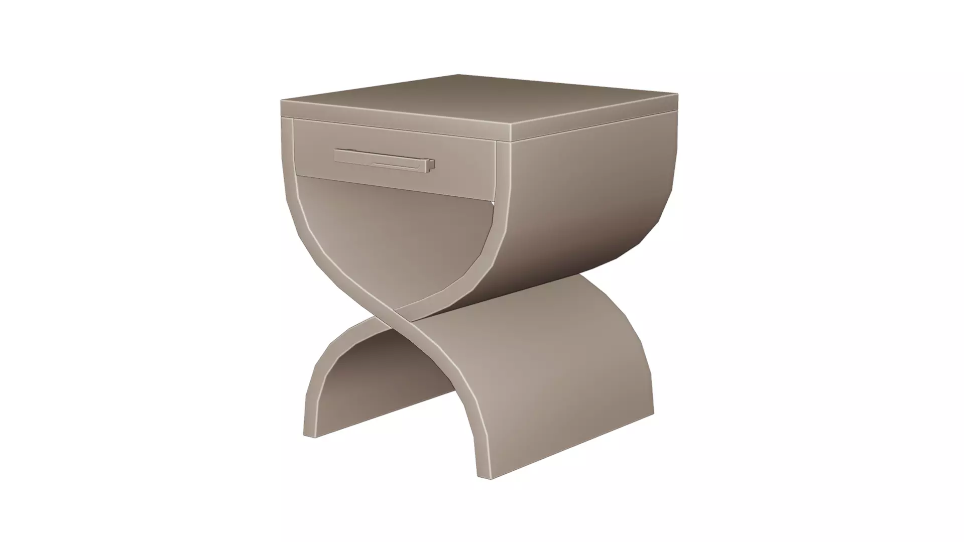 Side table 3D model_9