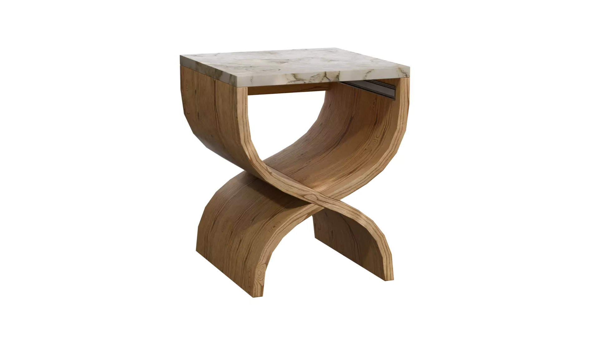Side table 3D model_3