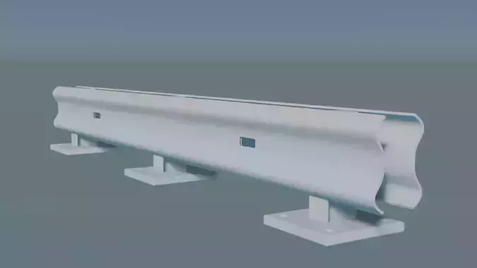Concrete Guardrail Model for Architecture Construction Printing