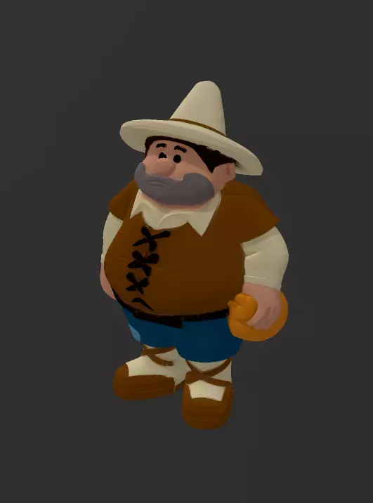 AJEDREZ DON QUIJOTE 3D print model_6