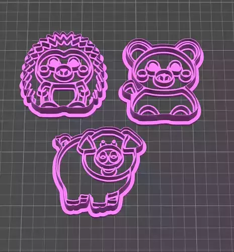 Animal cookie cutter