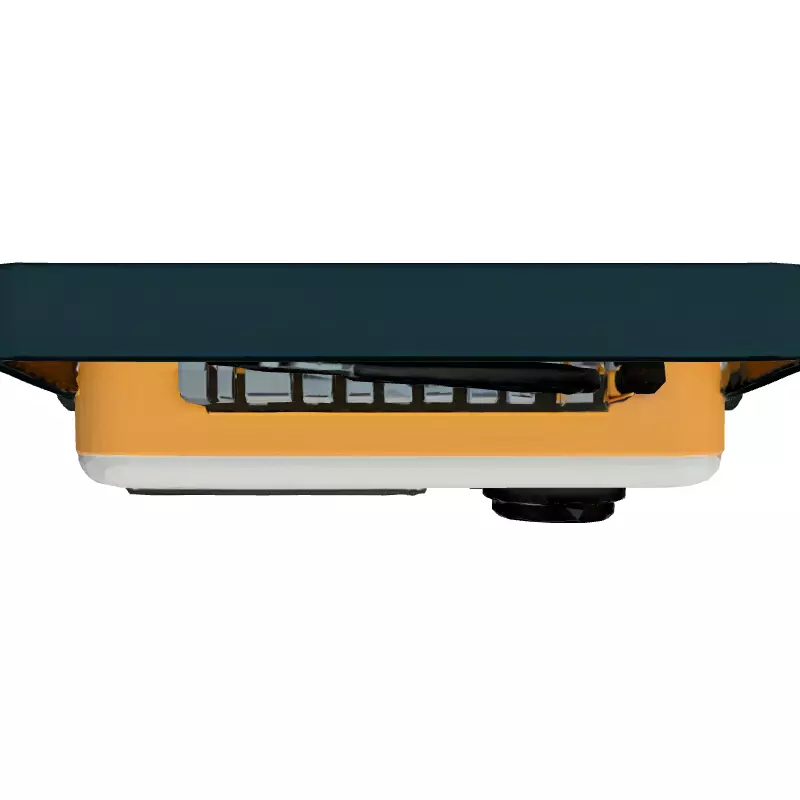 Retro Portable Transistor Radio 3D Model Low-poly 3D model_8