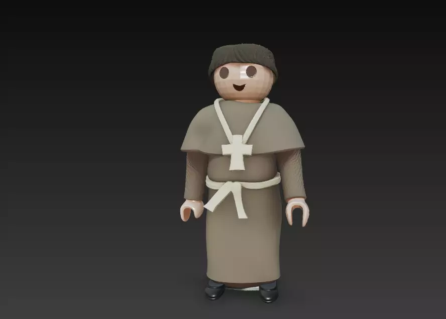 AJEDREZ PLAYMOBIL 3D print model_11