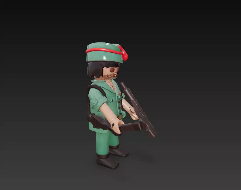 AJEDREZ PLAYMOBIL 3D print model_6