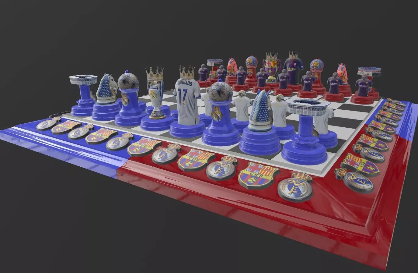 AJEDREZ MADRID BARZA 3D print model_6
