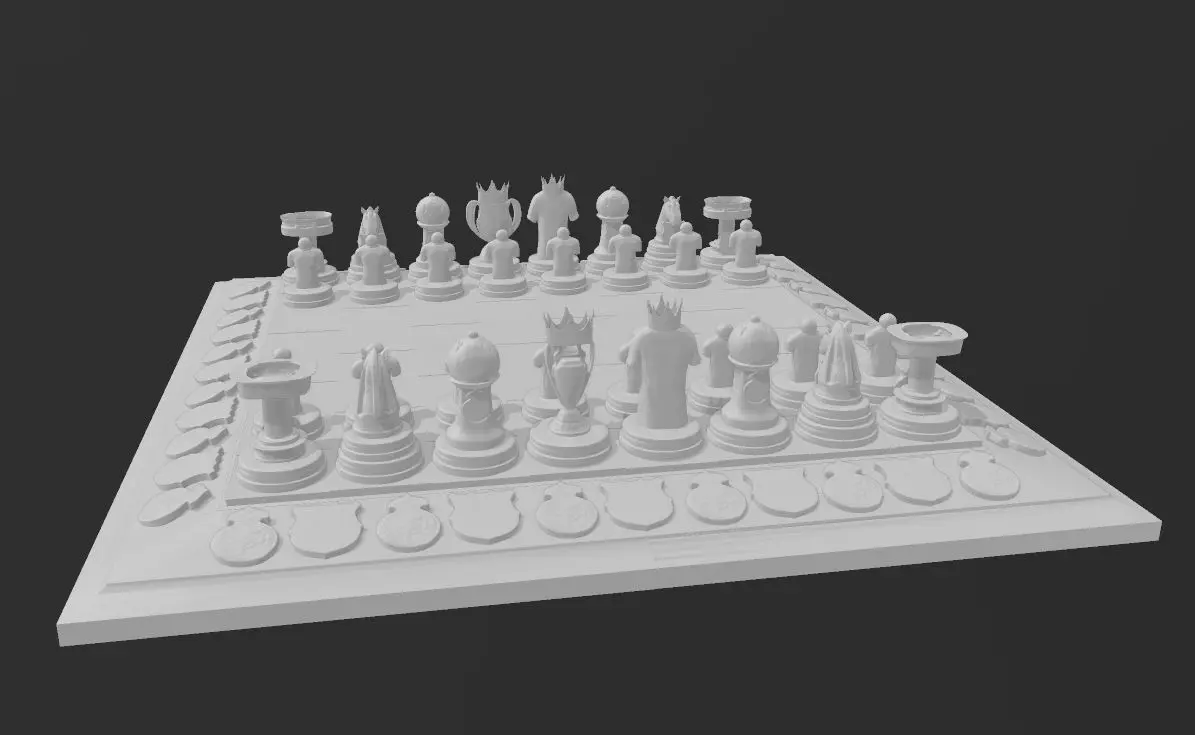 AJEDREZ MADRID BARZA 3D print model_8