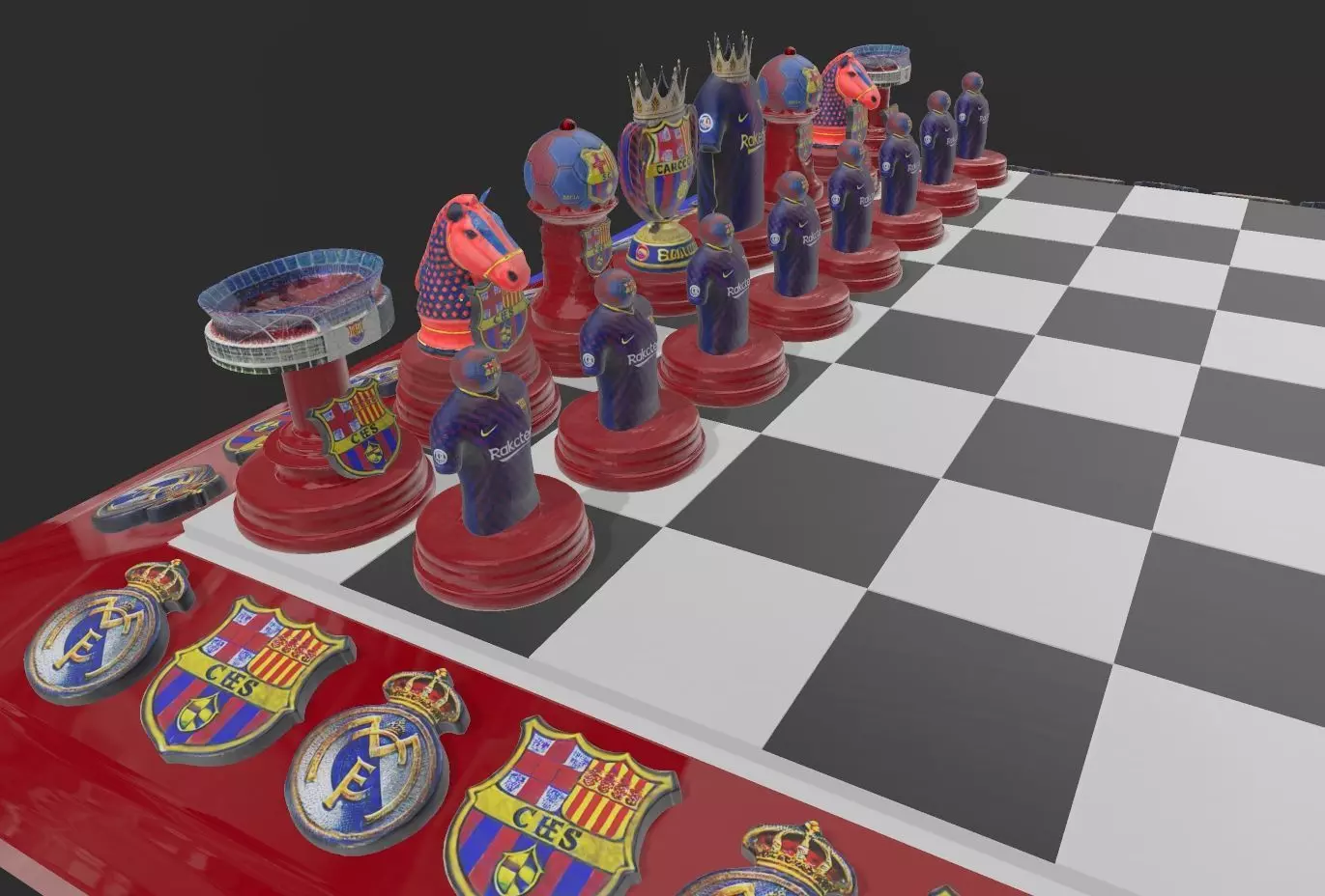 AJEDREZ MADRID BARZA 3D print model_2