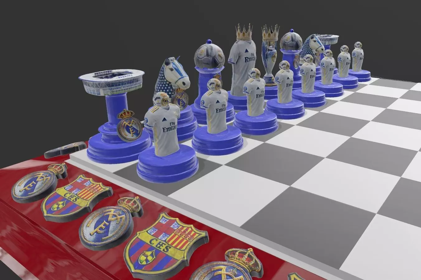 AJEDREZ MADRID BARZA 3D print model_4