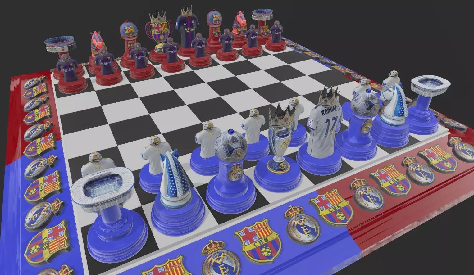 AJEDREZ MADRID BARZA 3D print model_0
