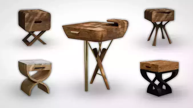 A set of side tables