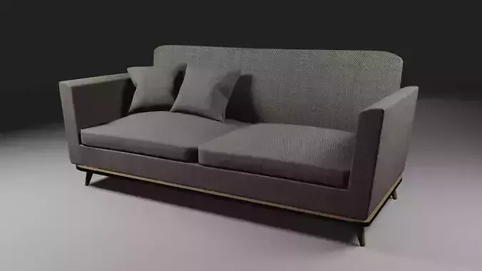 modern sofa 3d model