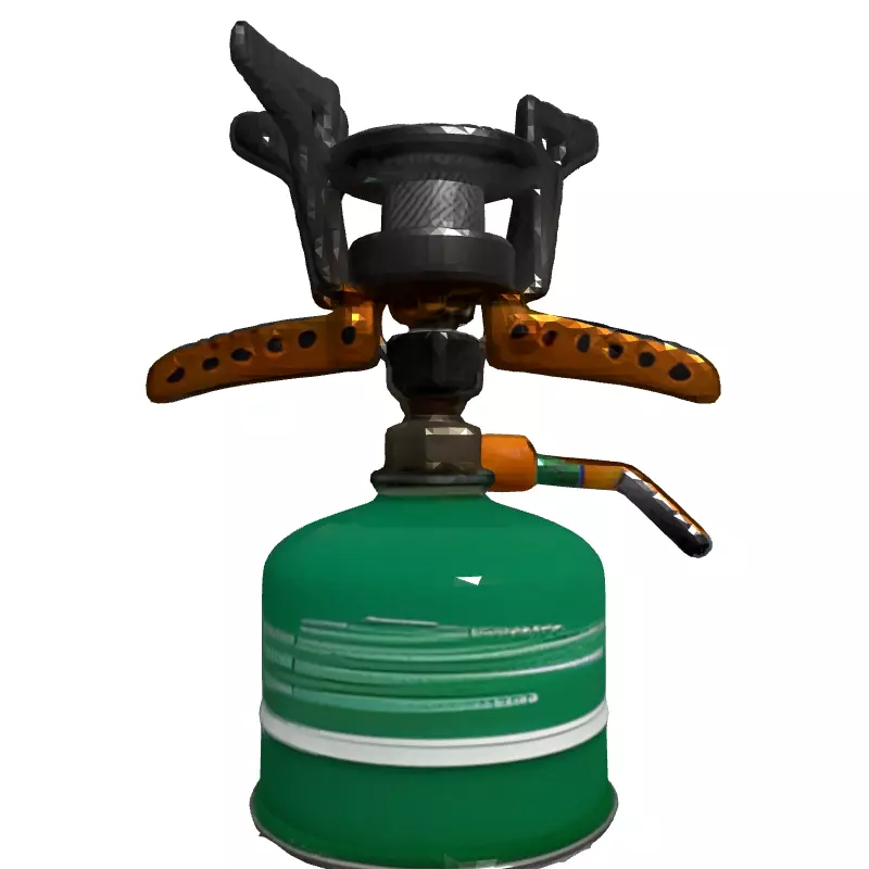 Portable Camping Stove 3D Model Low-poly 3D model_4