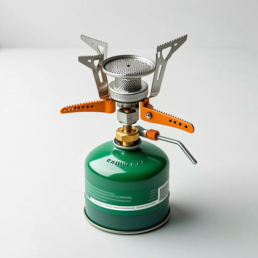 Portable Camping Stove 3D Model Low-poly 3D model_0