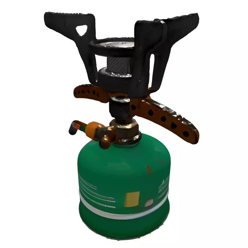 Portable Camping Stove 3D Model Low-poly 3D model_6