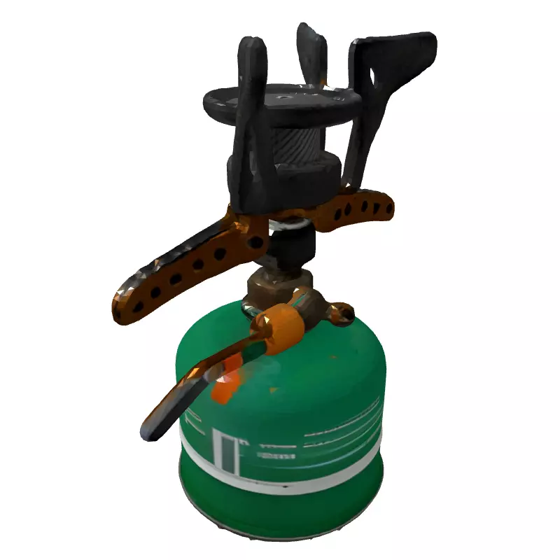 Portable Camping Stove 3D Model Low-poly 3D model_5