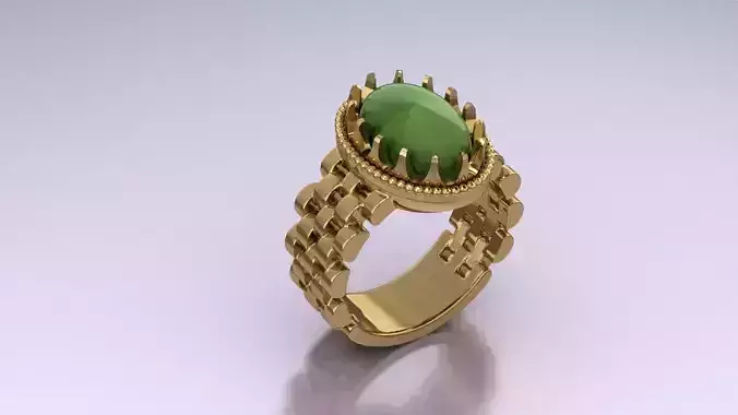 Ring Jewelry model - Titan for him