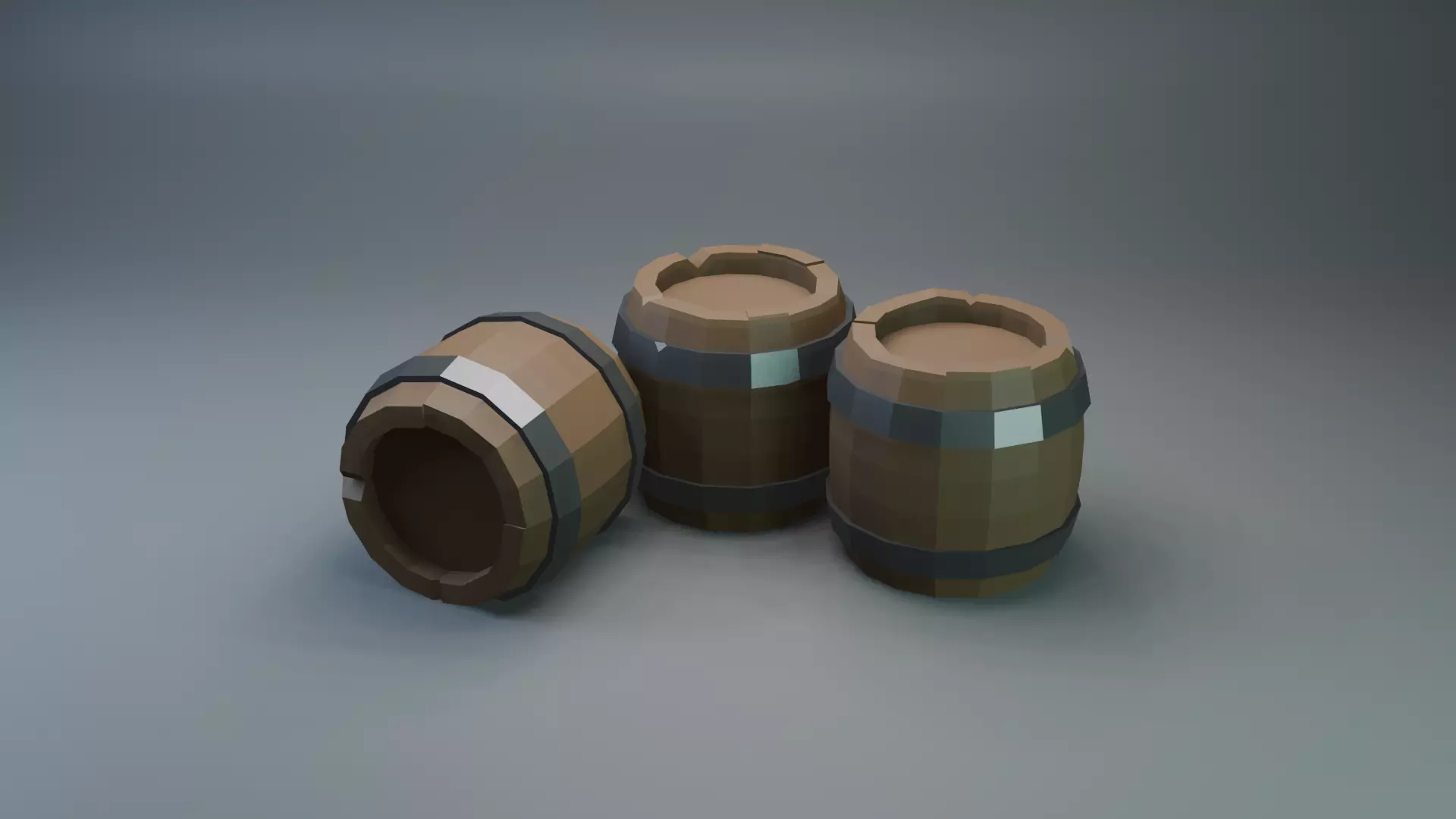 Barrel Free 3D model_0