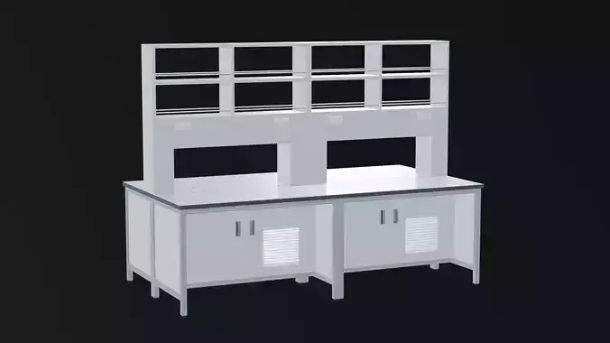 Office Desk - PBR TEXTURE WITH LOW POLY