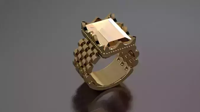 Ring Jewelry model - Eterna Band for men and women 3D print model