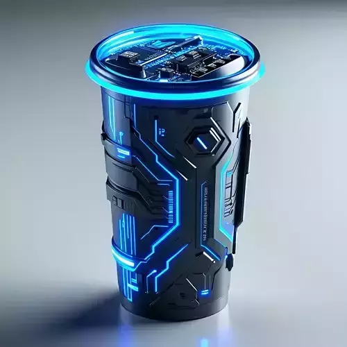 SciFi Futuristic Smart Cup