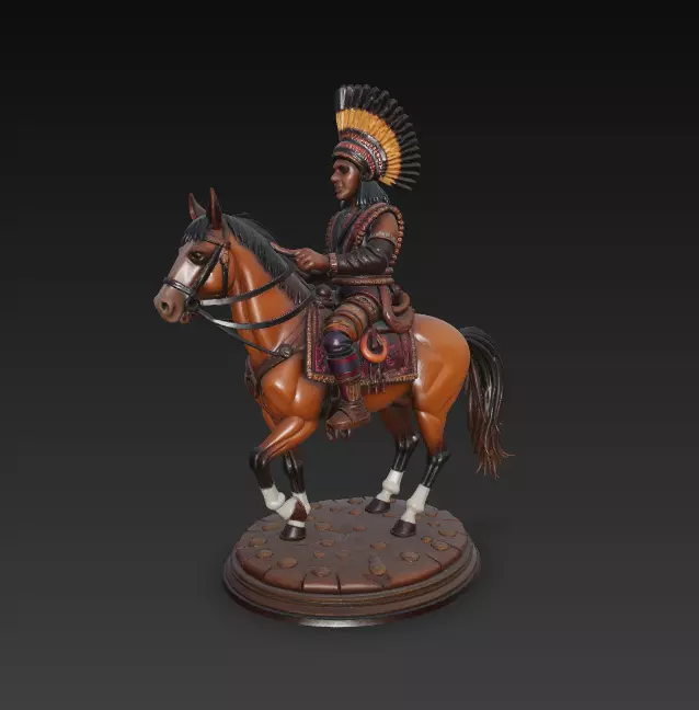 AJEDREZ INCA 3D print model_5