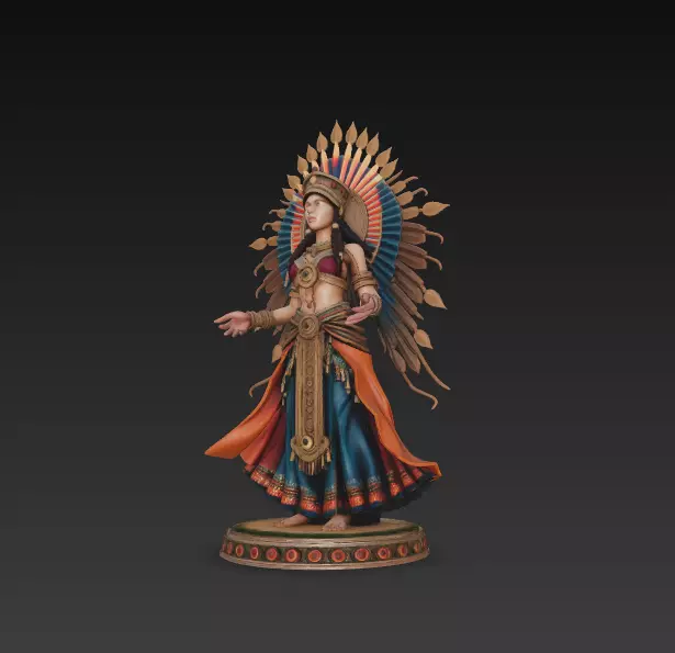 AJEDREZ INCA 3D print model_8