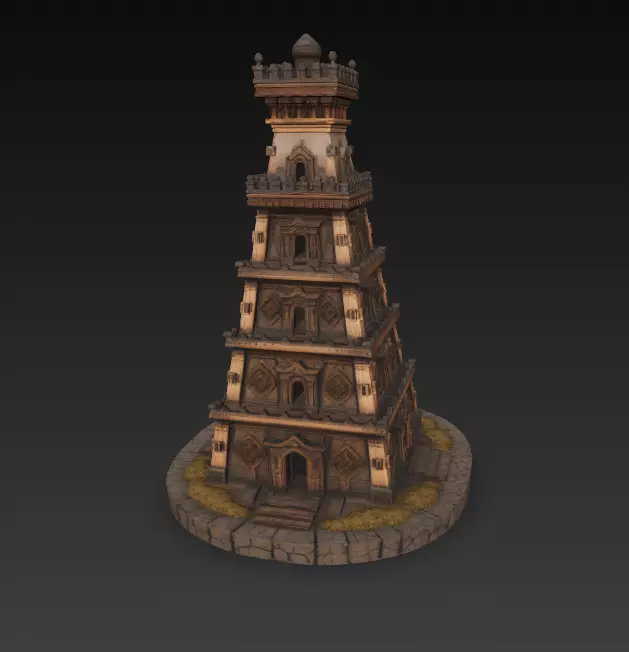 AJEDREZ INCA 3D print model_10