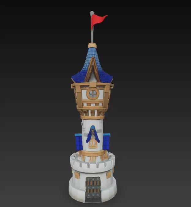 AJEDREZ FANTASIA 3D print model_11