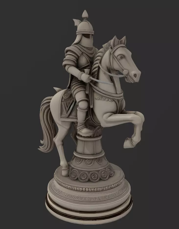 AJEDREZ MUSULMAN 3D print model_5