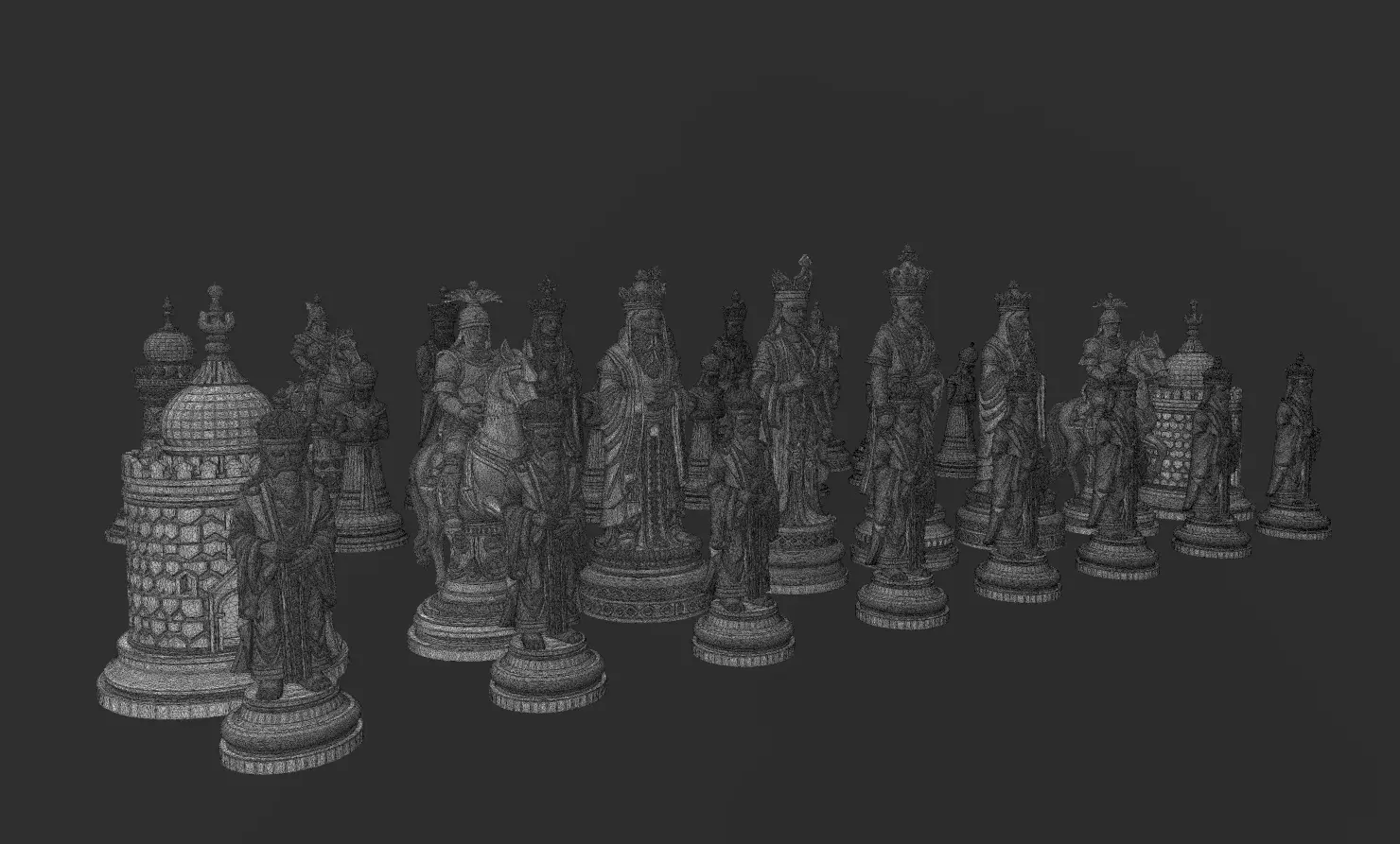 AJEDREZ MUSULMAN 3D print model_19