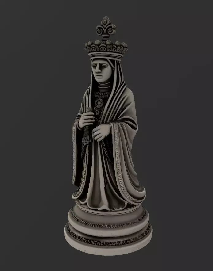 AJEDREZ MUSULMAN 3D print model_15