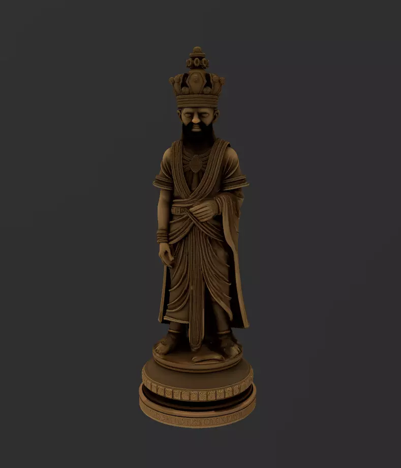 AJEDREZ MUSULMAN 3D print model_16