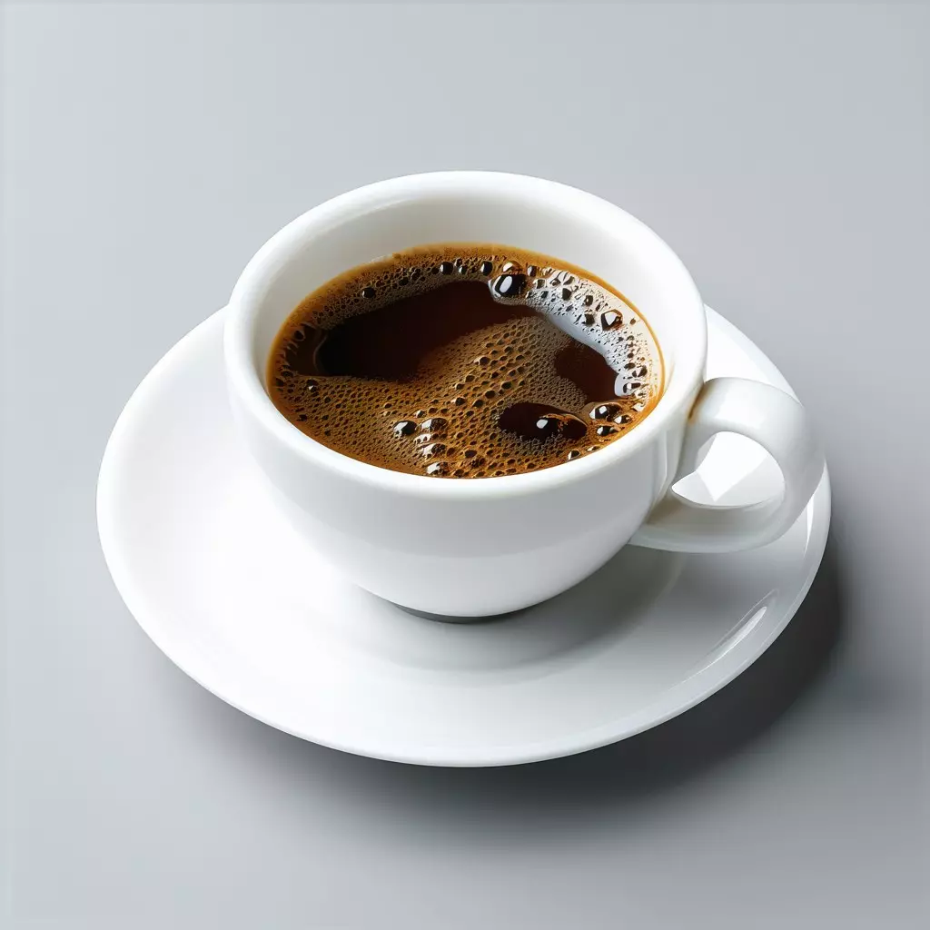 Realistic White Coffee Cup 3D Model Low-poly 3D model_0