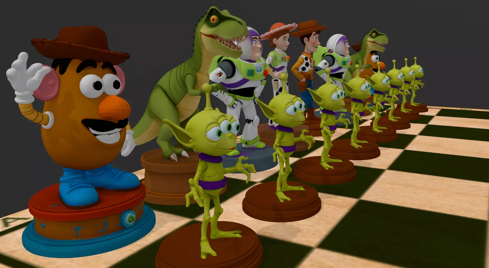 AJEDREZ PIXAR 3D print model_2