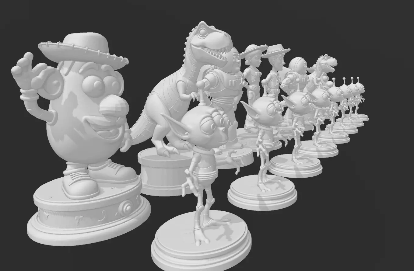 AJEDREZ PIXAR 3D print model_7