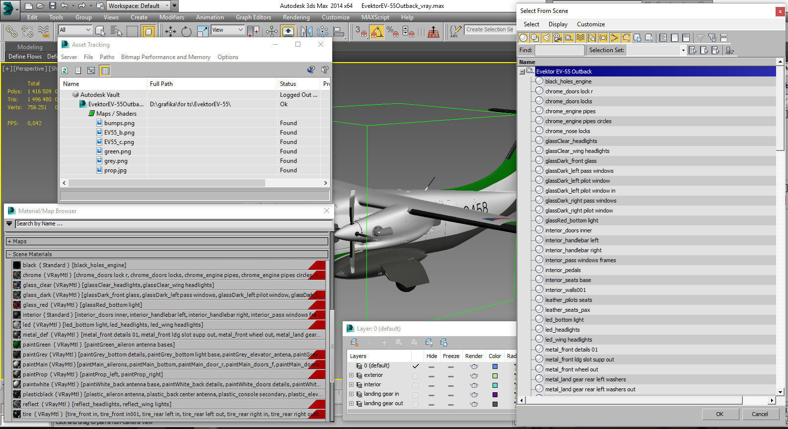 Evektor EV-55 Outback 3D model_31