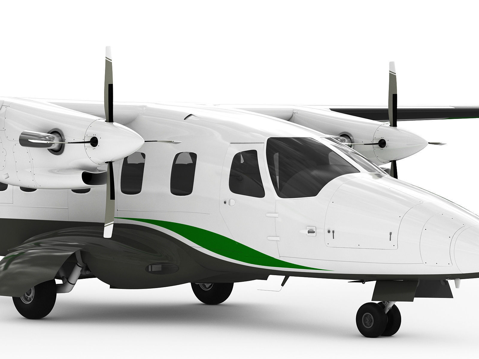 Evektor EV-55 Outback 3D model_1