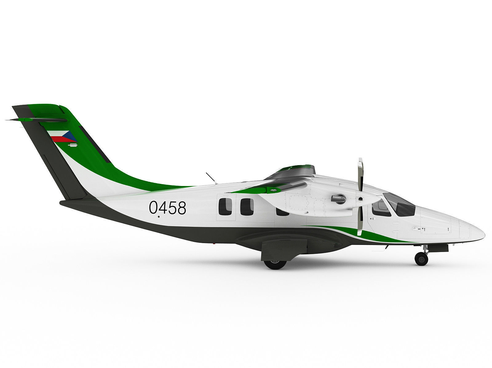 Evektor EV-55 Outback 3D model_2