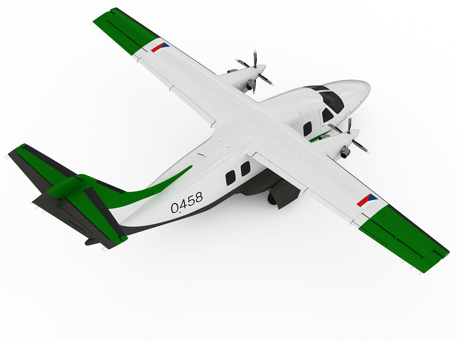 Evektor EV-55 Outback 3D model_5