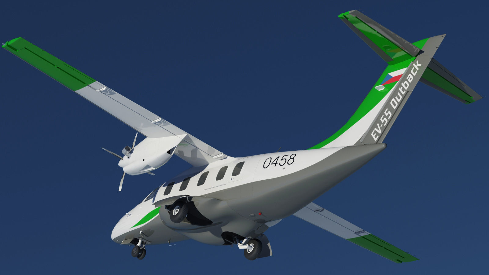 Evektor EV-55 Outback 3D model_17