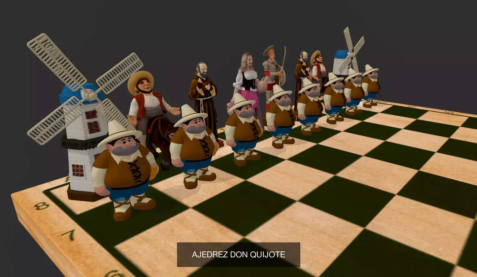 JUEGOS DE AJEDREZ 3D Model Collection_19