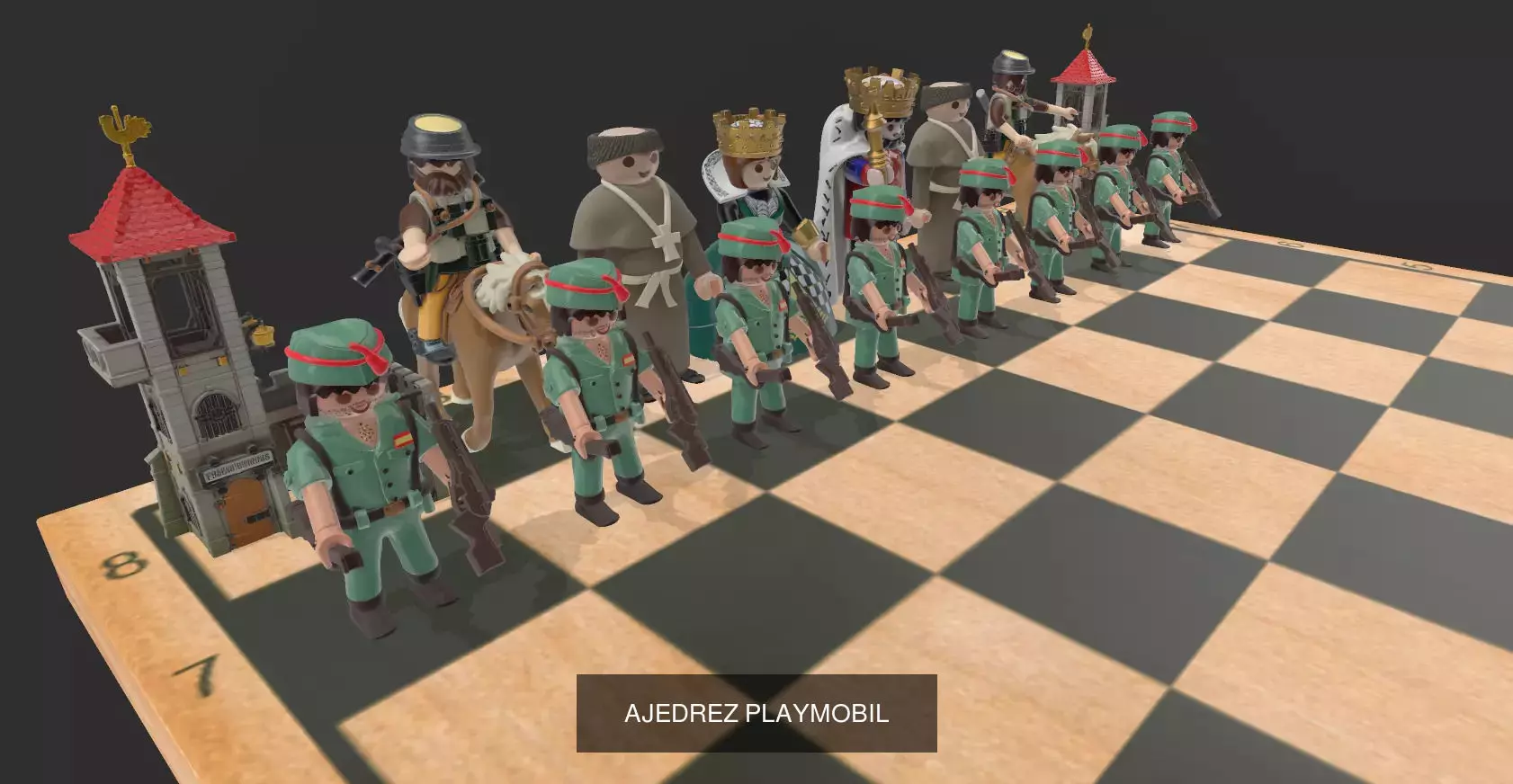 JUEGOS DE AJEDREZ 3D Model Collection_21