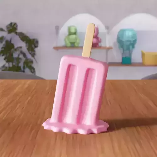 Melting Ice Cream Popsicle - 444