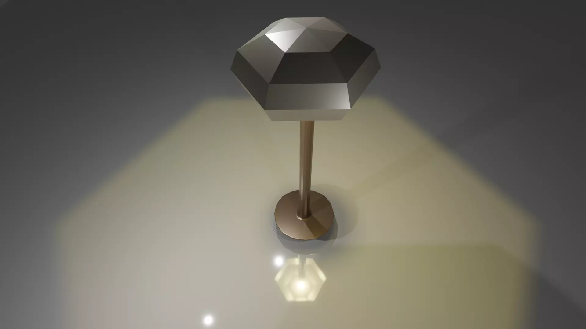 Elegant lamp model Free 3D model